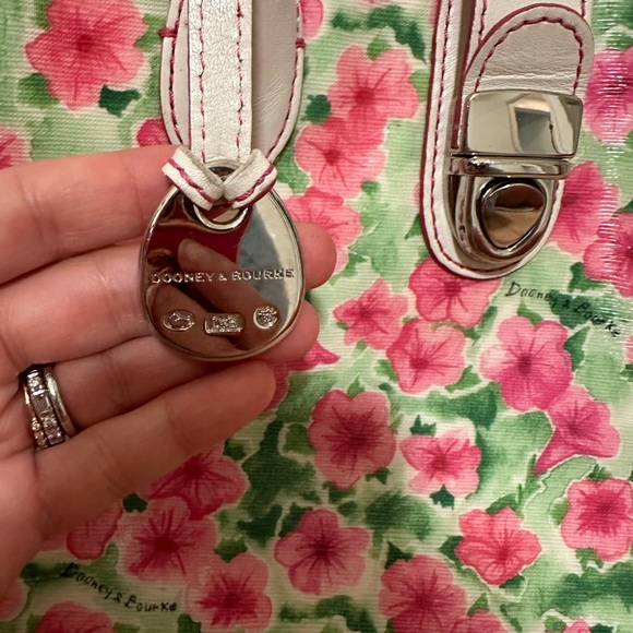 Dooney & Bourke Petunia Floral Bag - Picture 9 of 9